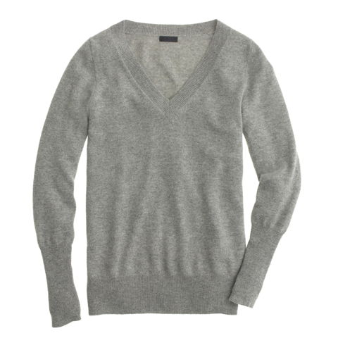 3 Best gray cashmere v neck fitted sweaters as of 2024 - Slant