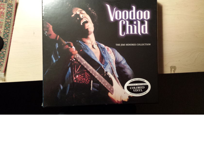 Jimi Hendrix - Voodoo Child - The Jimi Hendrix Collection  Classic Records - 140g Red Vinyl - New and Sealed!  OOP!!!