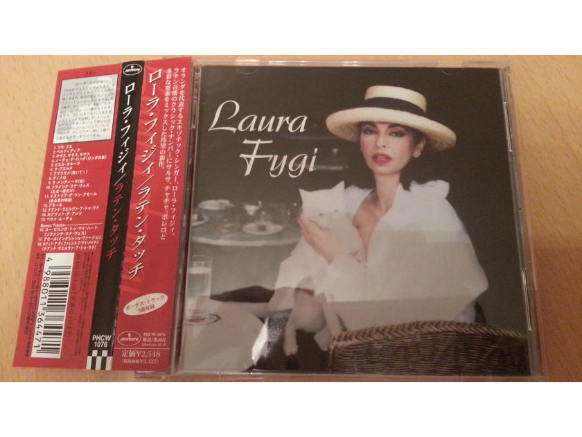 Laura Fugi -  - The Latin Touch (Japan $2548yen 1st  press, 3 bonus tracks, with OBI)