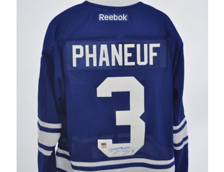 dion phaneuf autographed jersey