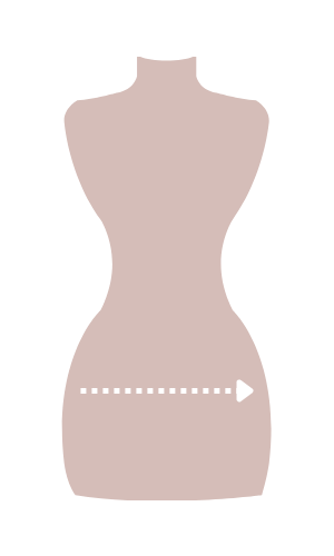 women's size guide hip