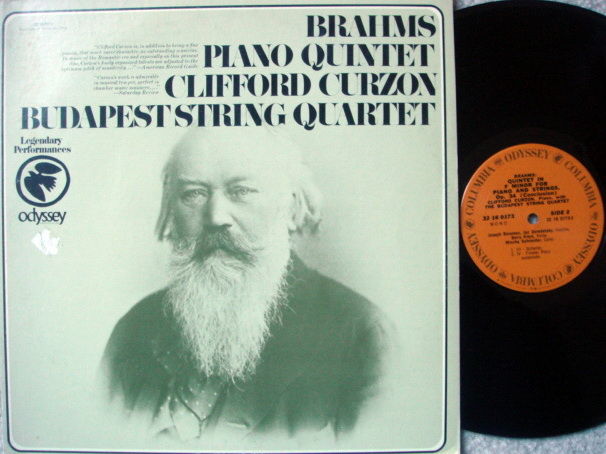 Columbia Odyssey / CURZON-BUDAPEST QT, - Brahms Piano Q...