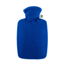 Bouillotte housse polaire moelleuse - Rouge