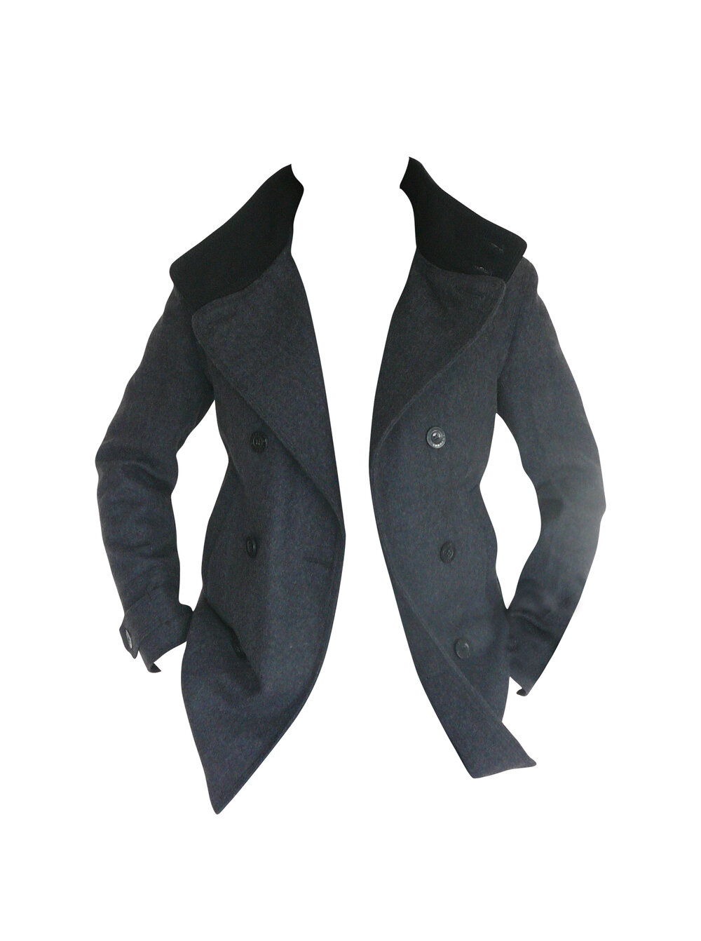 BARCELONA - Charcoal LEATHER and WOOL - Image 8