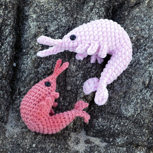 Amigurumi Shrimp