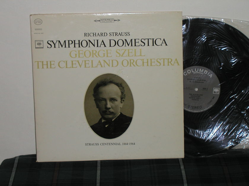 George Szell/Cleveland Orchestra - Richard Strauss:Symphonia Domestica Columbia MS 6627 <360> Black print labels from 60's