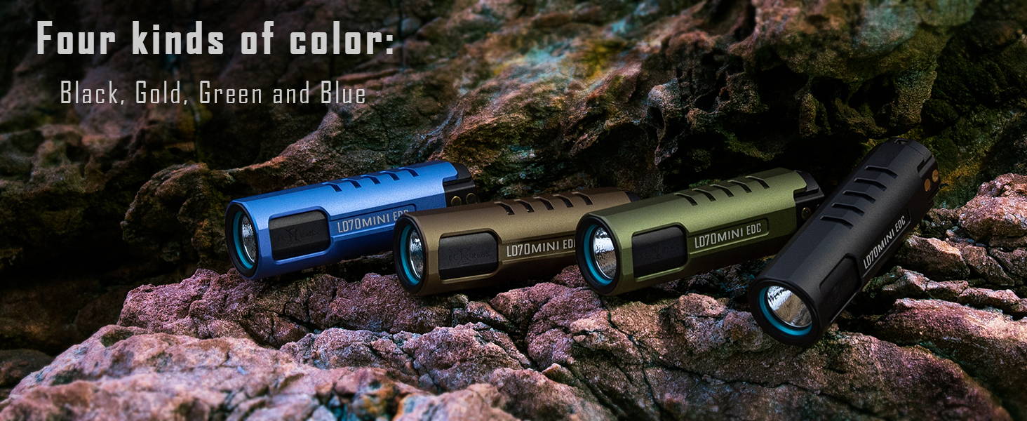 Lampe Torche Imalent LD70 4000 Lumens - Rechargeable, étanche IPX8, Noir