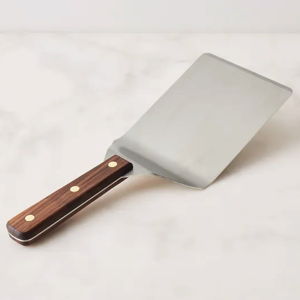 Lamson Hamburger Turner with Walnut Handle, 5” x 6”