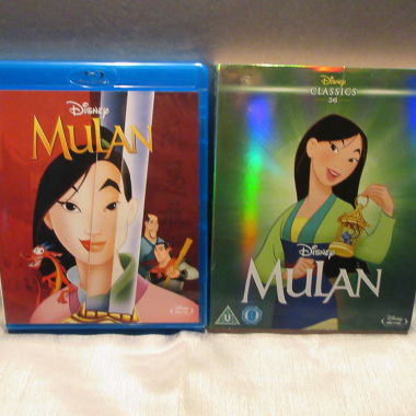 Blu-ray Film Walt Disney Mulan mit UK Schuber - 