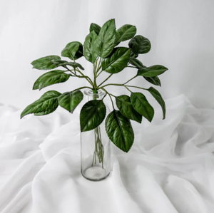 Rose Leaves (12 Pack) - Realistic Artificial Flowers and Greenery