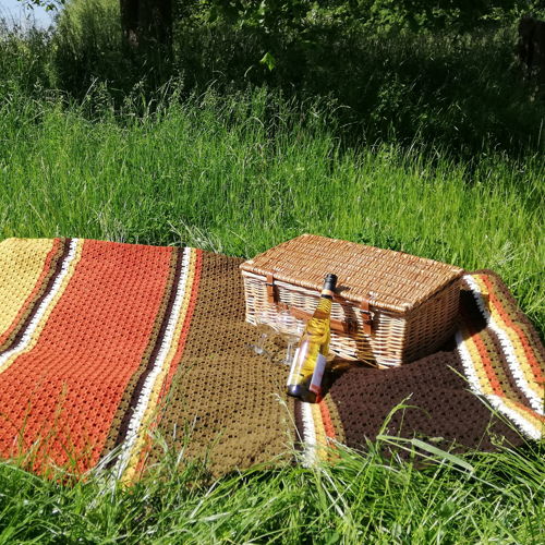 Retro woondeken "Autumn glory"