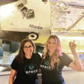 Meet Christina and Nicole, a former NASA astronaut and astronaut wrangler