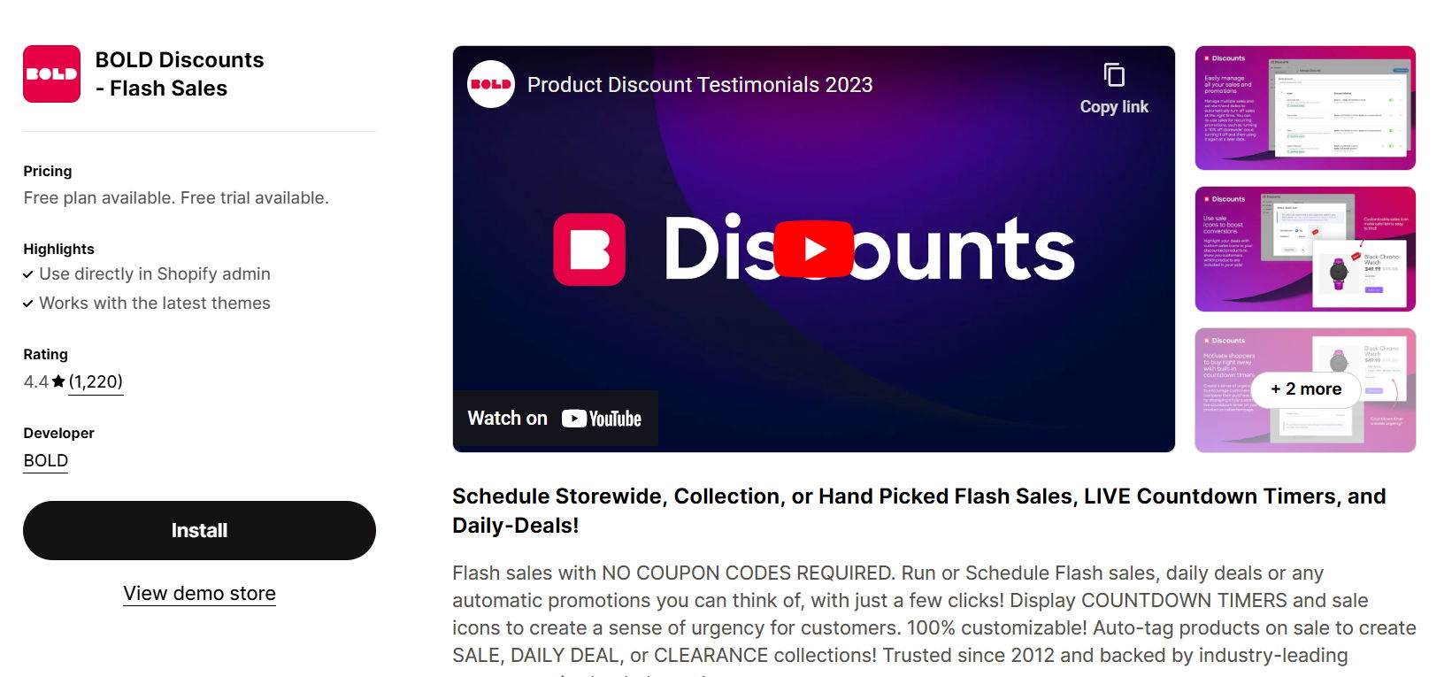 BOLD Discount - Flash Sale app