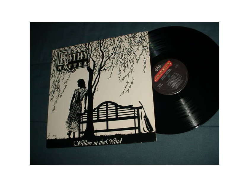 KATHY MATTEA - willow in the wind lp record