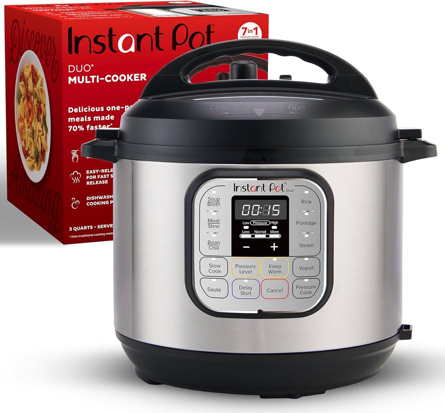Instant Pot Duo 7-in-1 Mini Electric Pressure Cooker $59.99