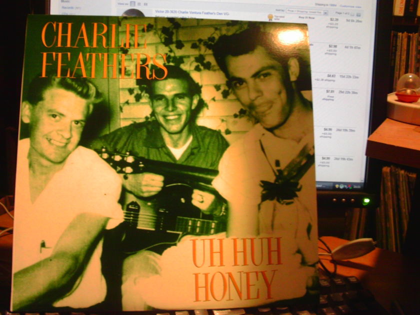 CHARLEY FEATHERS  - UH HUH HONEY NORTON LABEL