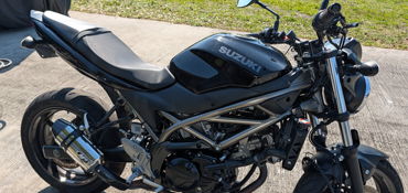 2022 SUZUKI SV650 ABS motorcycle for rent near Hollywood, FL