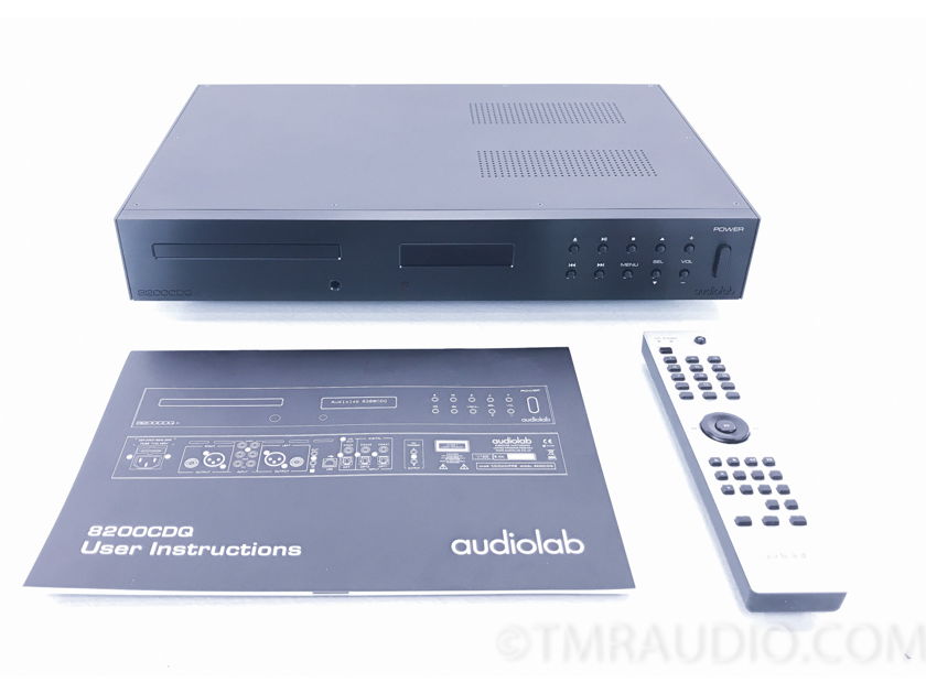 Audiolab 8200CDQ CD Player / DAC; Preamplifier; Black (3667)