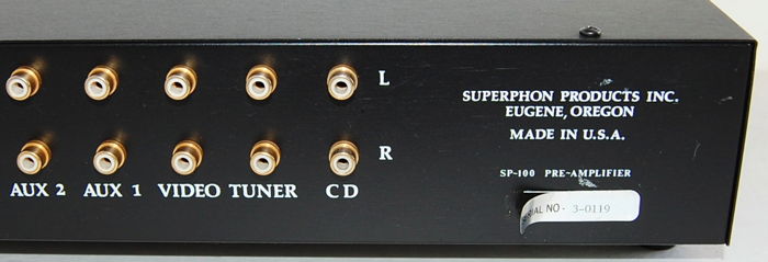 Superphon SP 100  Line Stage Buffered Stereo PreAmp Pre...