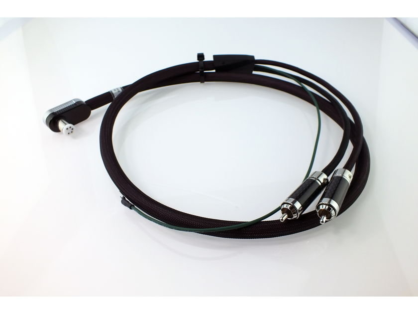 Furutech Silver Arrows Phono Cable (L-DIN/RCA - 1.2 Mtr); Pure Silver Wire; NEW-IN-BOX; 53% Off; Full Warranty