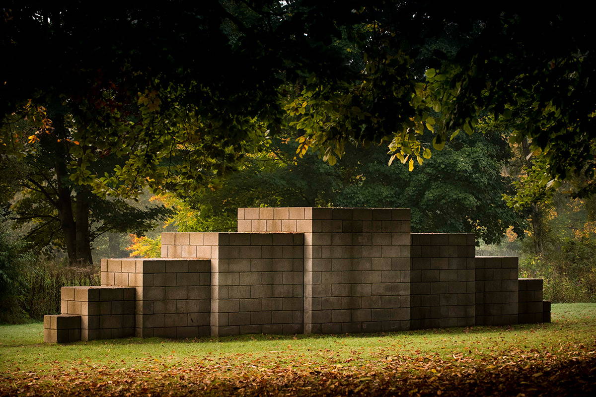 Sol LeWitt, 123454321, 1993 Yorkshire Sculpture Park