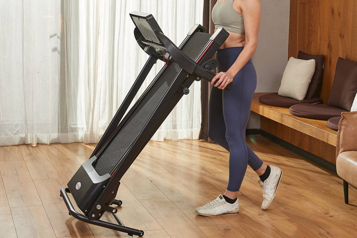 Folding Treadmill After Use