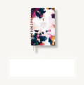 limited edition abstract art cover for the everyday mother with an abstract  painting by Andrea Cernin in hot pink, navy, orange, peach, and white