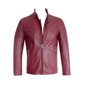 PORTLAND - Burgundy LEATHER
