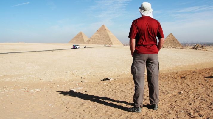 Visiting the Great Pyramid of Giza is generally considered safe