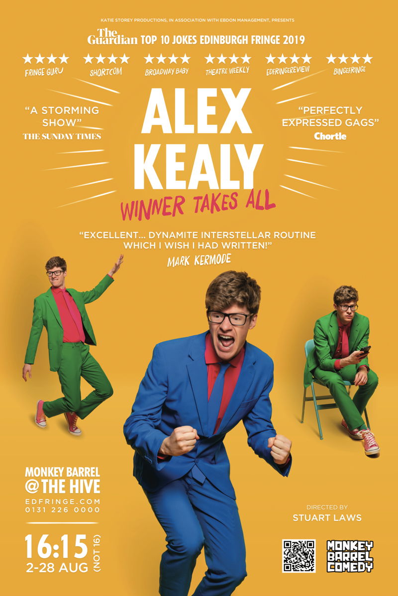 The poster for Alex Kealy: Winner Takes All