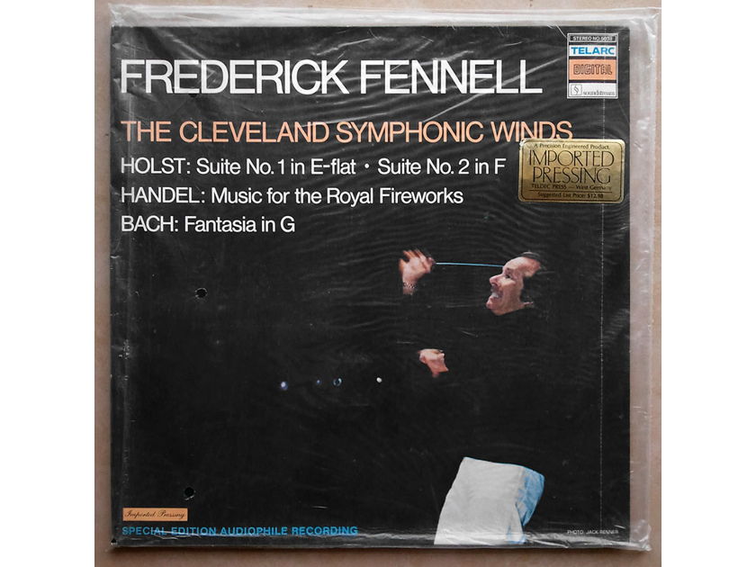 Sealed Audiophile TELARC | FENNEL/HOLST - Suites Nos. 1 & 2/BACH Fantasia/HANDEL Music for the Royal Fireworks
