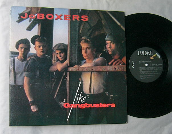 JoBOXERS LP--LIKE GANGBUSTERS-- - rare 1983 album on  R...