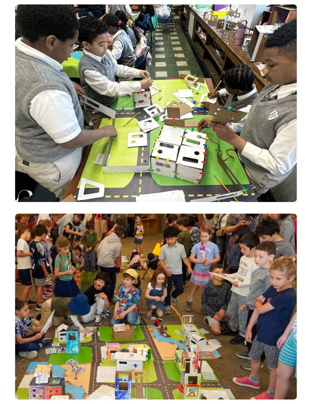 children learning STEM remotely with 3DuxDesign 