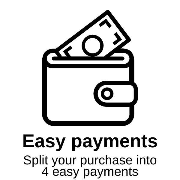 Easy Payments, split your purchase in 4 payments
