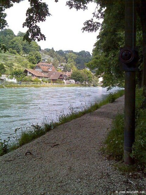 Fleuve Aar à Berne 5 - juin 2006