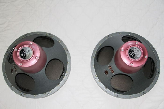 Tannoy Red Monitors and Xovers 15Inch Silver Dual Conce...