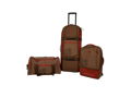 ALPS 3 Piece Bag Set-Rolling Luggage, Duffle & Business Travel Backpack