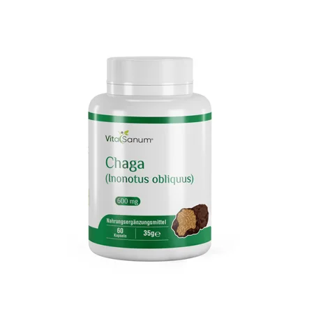 Chaga (Inonotus obliquus) 600 mg 60 gélules