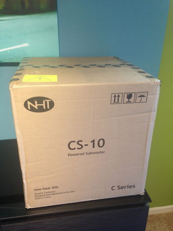 NHT CS-10 Powered Subwoofer / NEW