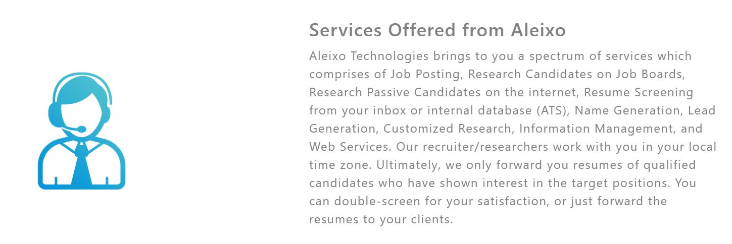 Aleixo Technologies product / service