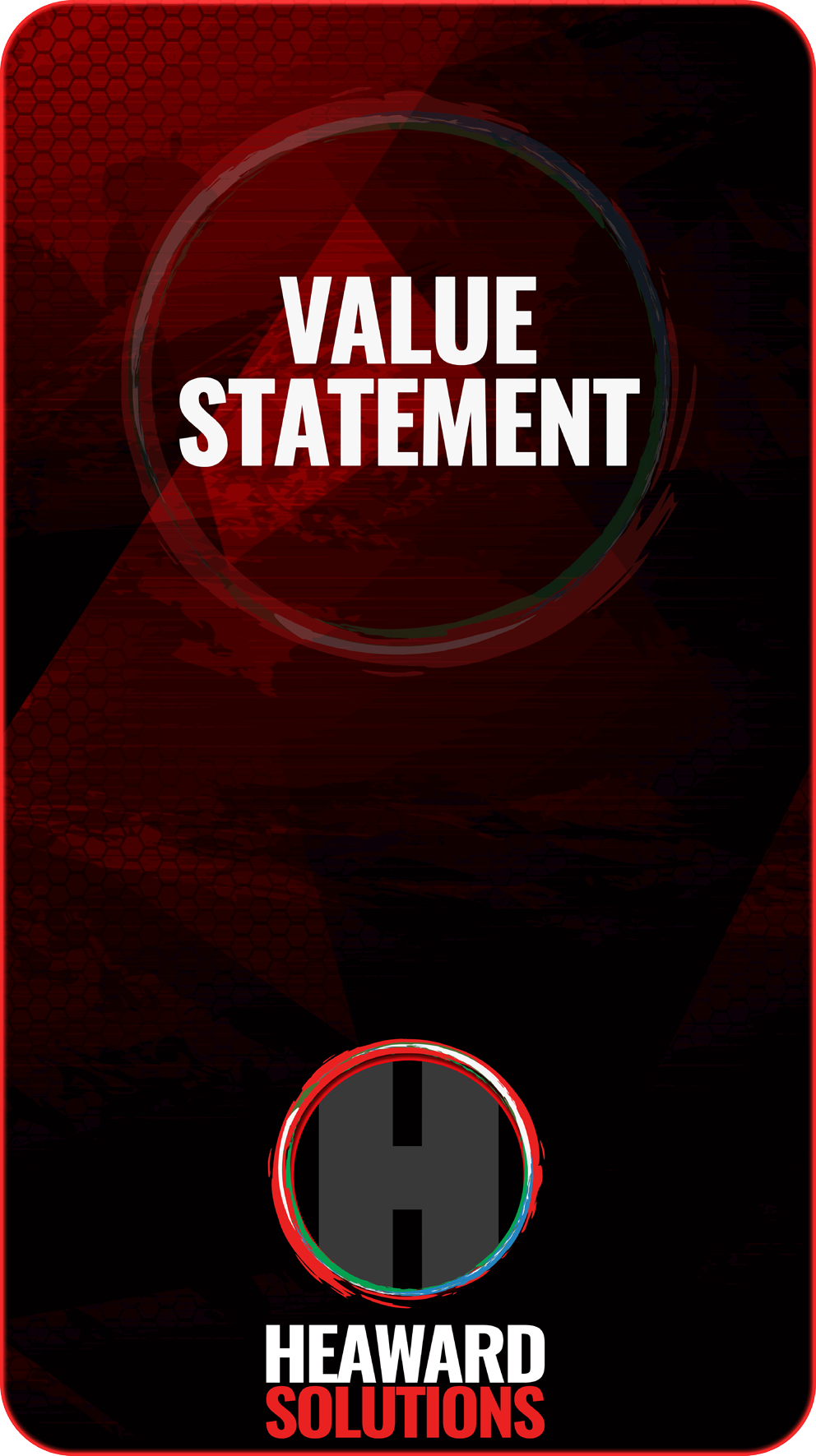 heaward solutions value statement front card image