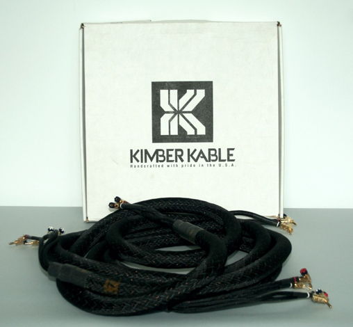 Kimber Kable BIFOCAL-XL Speaker Wires with WBT Bananas,...
