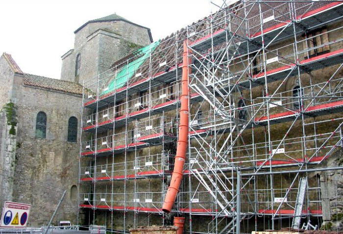 Chantier échafaudage EVEREST — Ref02