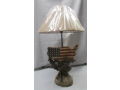 Table lamp with Eagle and USA flag