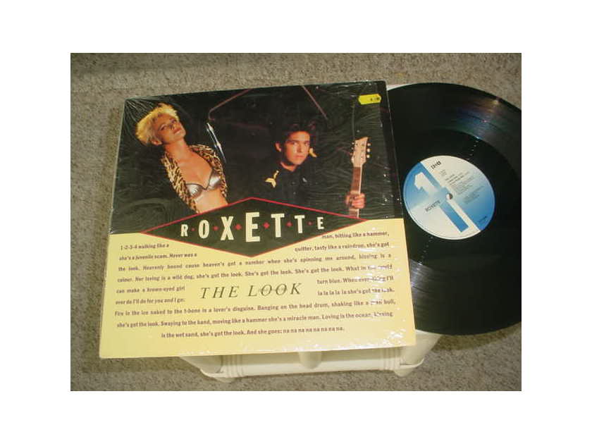 ROXETTE - 12 Inch single The LOOK 4 versions AND Silver Blue RECORD Shrink 1988 EMI