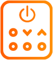 Ícono pantalla LED táctil