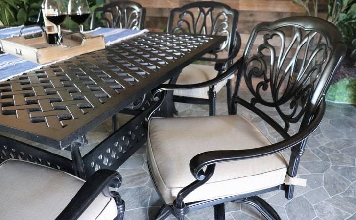 DWL Lynnwood Aluminum Dining Outdoor Patio Furniture
