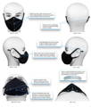 Unicorn Masks unique design elements solve the common complaints of mask wearing.