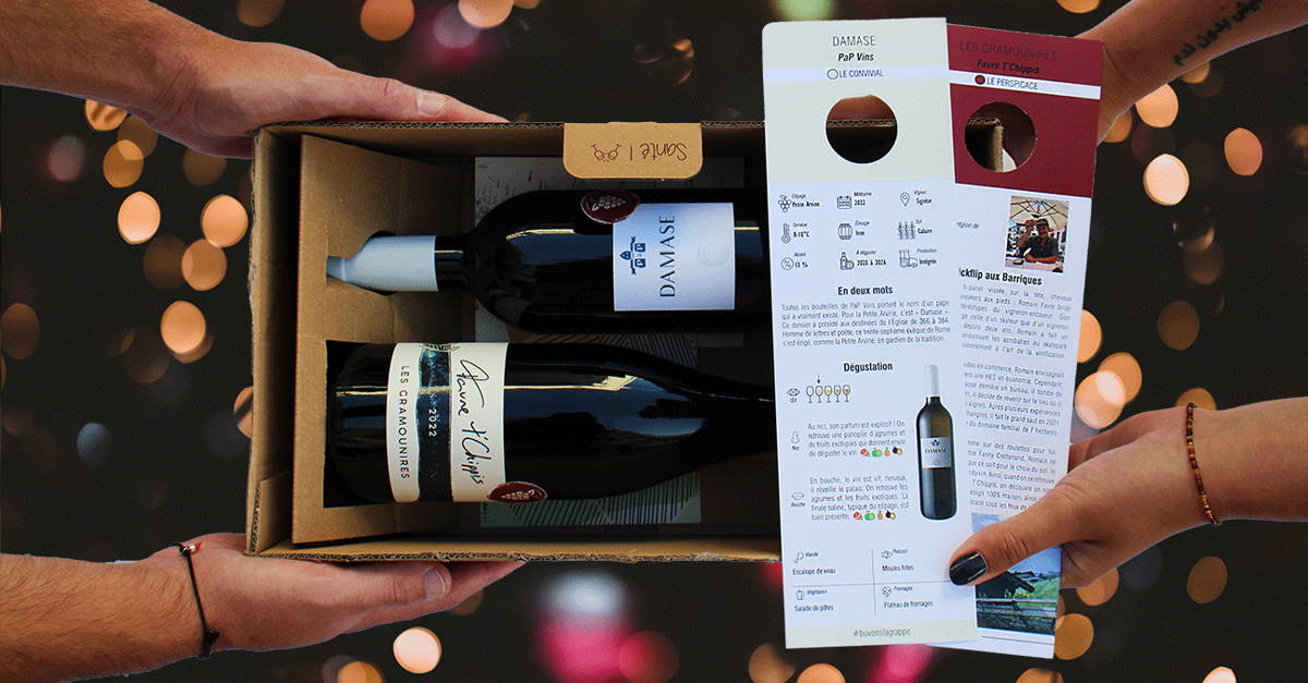 Offrir une box de vins valaisans lagrappe.ch