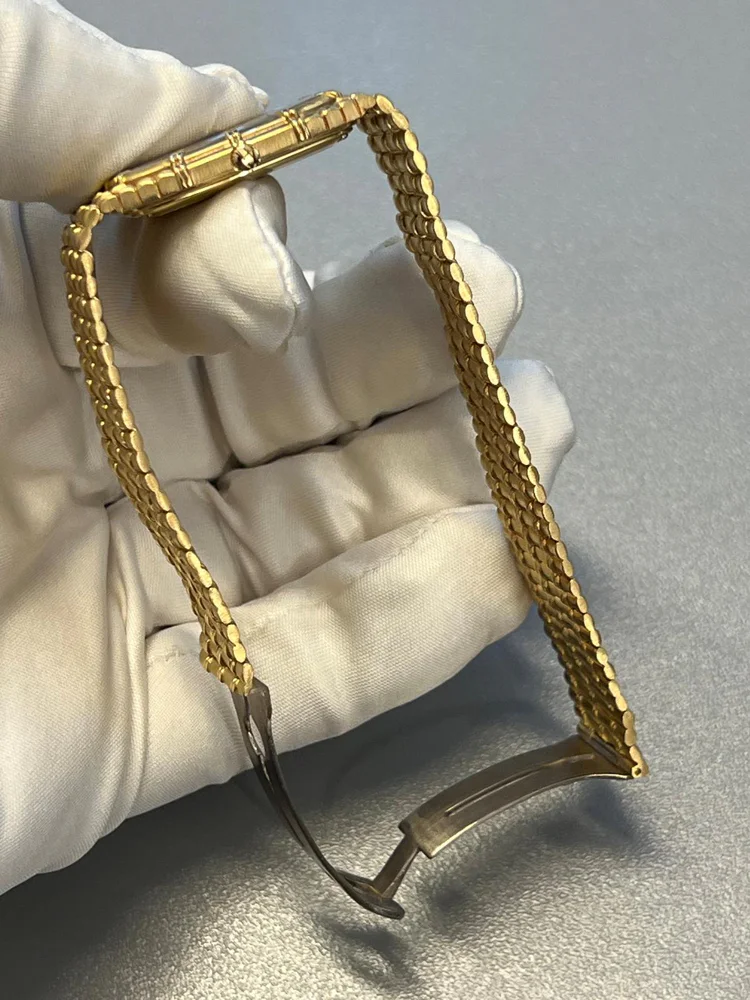 Bamboo Diamond Dial with Rubies Integrated Bracelet 17.9 cm